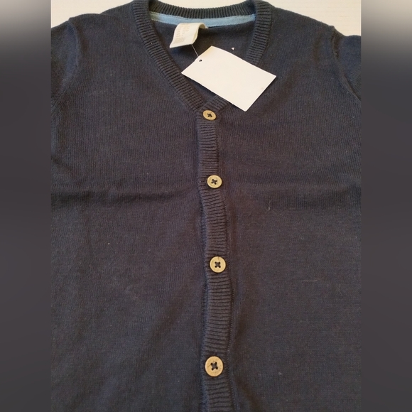 New with tags H&M boys cardigan size 18-24 - Picture 2 of 2